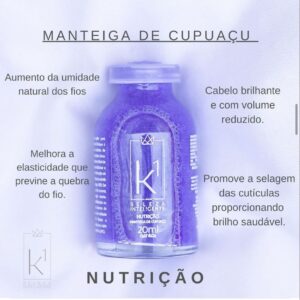 Ampola De Nutrição Capilar Manteiga De Cupuaçu - 20 Ml